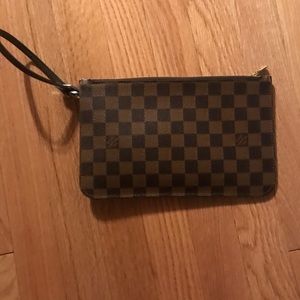 Authentic LV wristlet